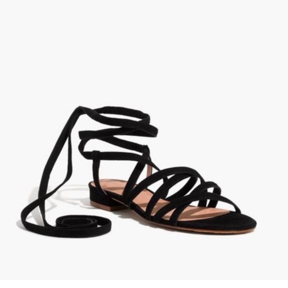 Madewell Holly Lace Up Flats